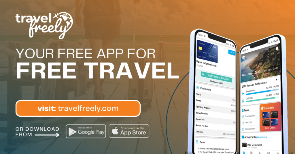 This free app will help you be successful in learning how to earn points for nearly free travel. 